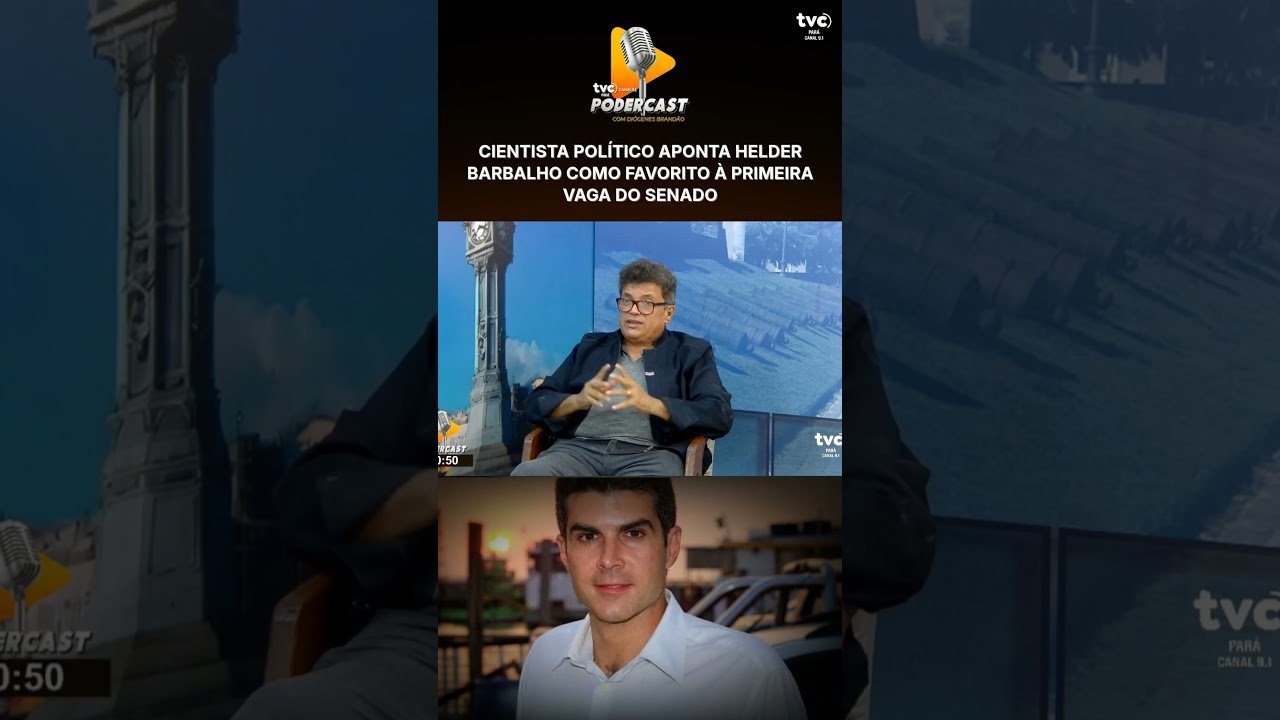 Cientista político aponta Helder Barbalho como favorito à primeira vaga do Senado